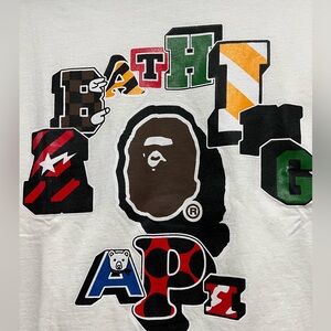 Vintage Bathing Ape Tshirt size M
